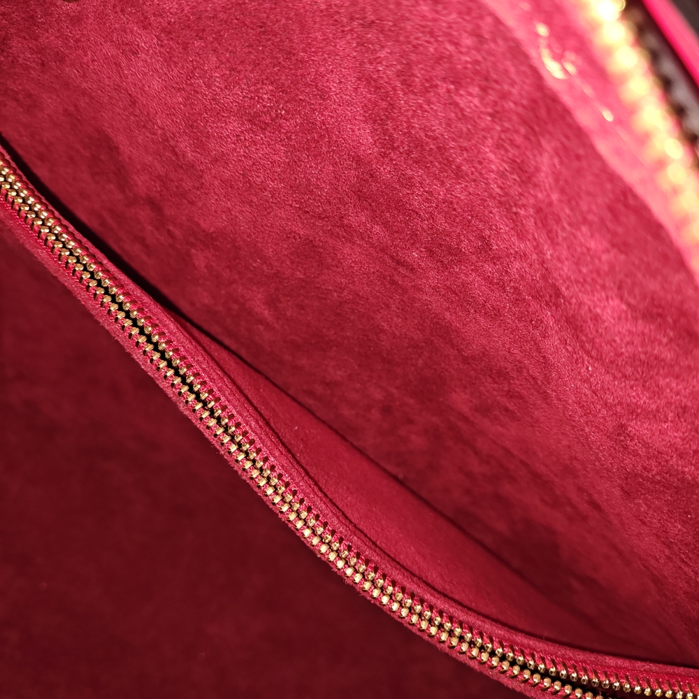 Louis Vuitton Red Epi Solferino 45 - Picture 9 of 12